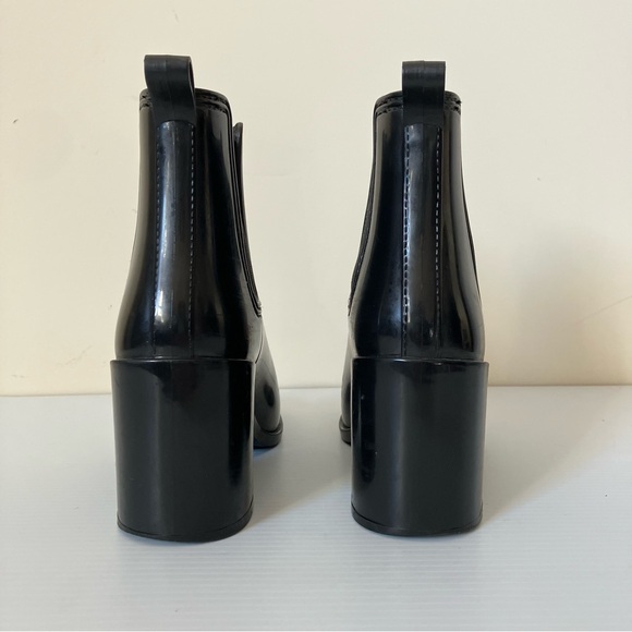 Jeffrey Campbell Black Women’s Hurricane Chelsea Rain Boot size 7 - Picture 4 of 10